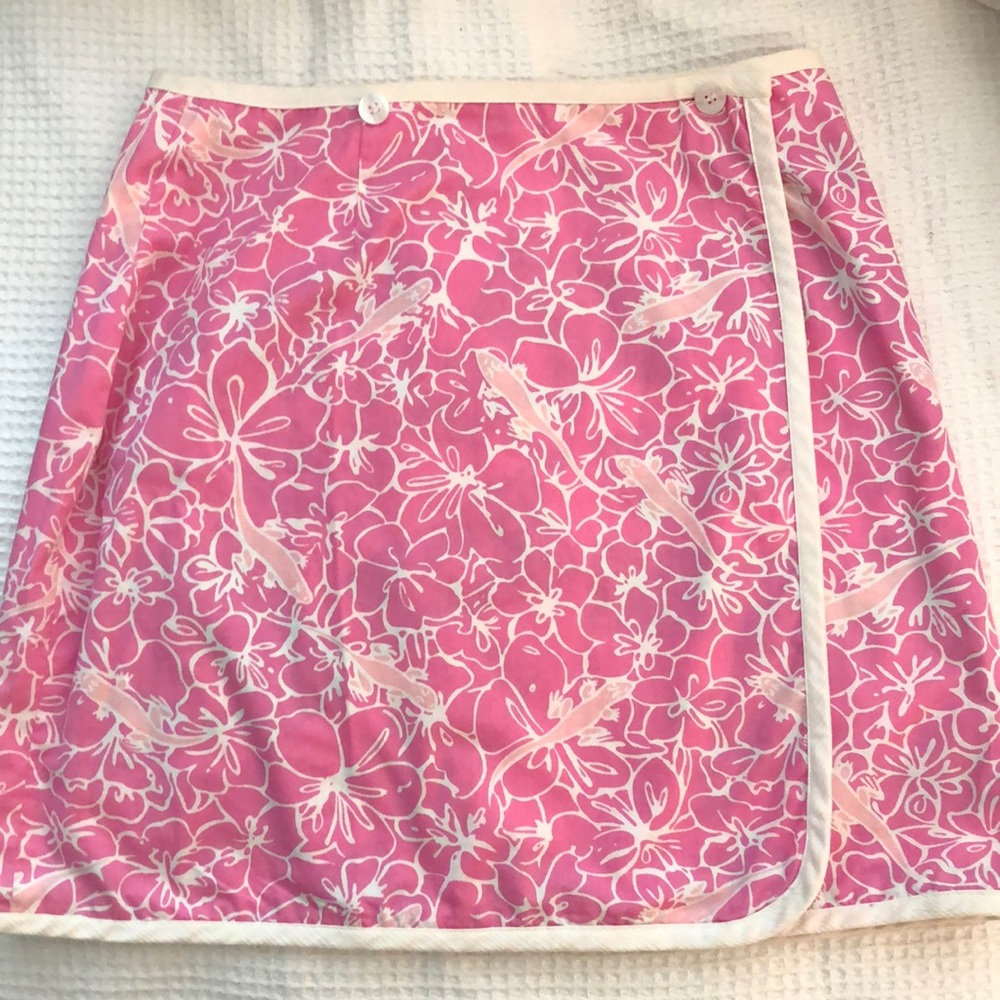 Lilly Pulitzer revers able skirt with scarf
